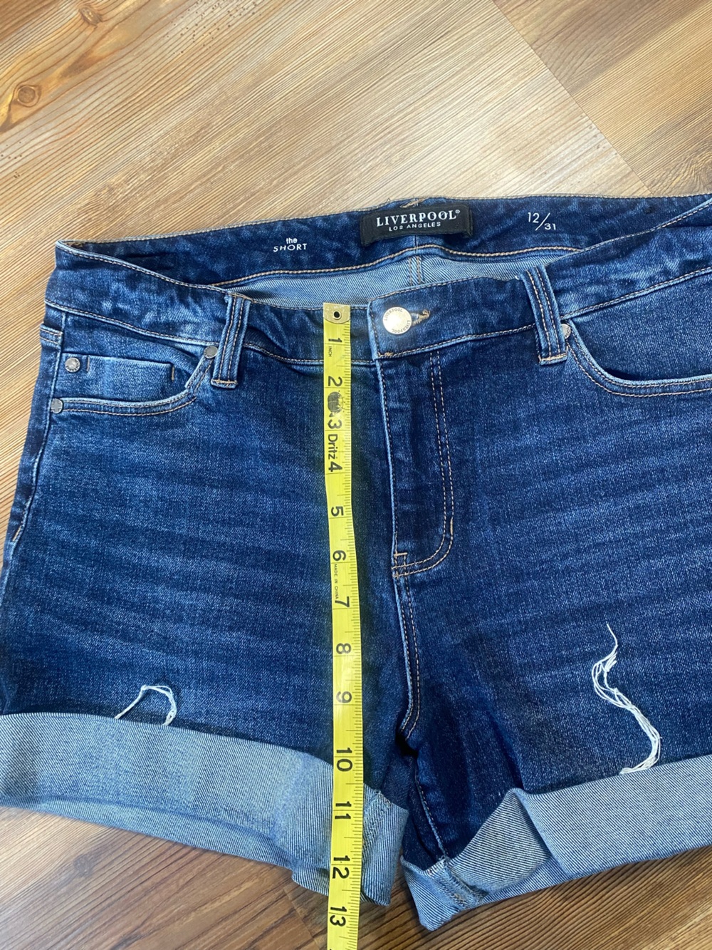 4/$16 Liverpool Jean Shorts - Picture 9 of 10